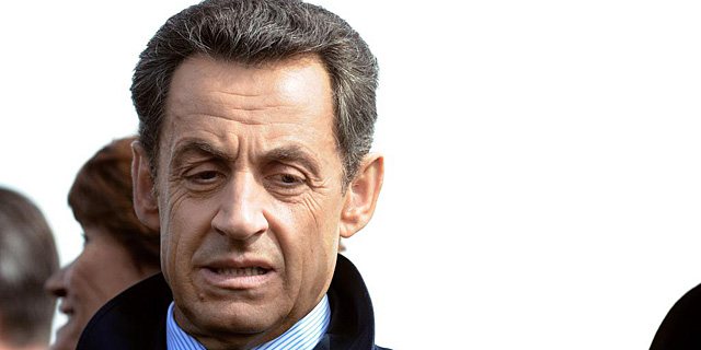 Nicolas Sarkozy, durante un acto este lunes. | Afp