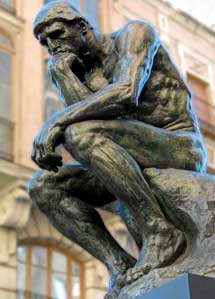 'El pensador', de Auguste Rodin. | J. F. Leon