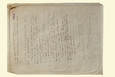 El nuevo manuscrito de 'El Principito'. | Efe