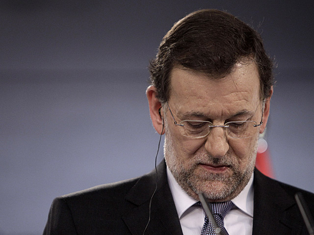 Mariano Rajoy, en la rueda de prensa del pasado jueves. | Alberto Di Lolli