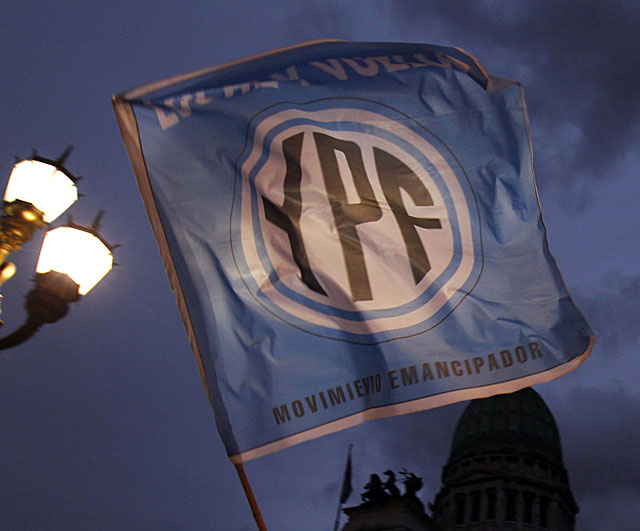 Logo de YPF. | Reuters
