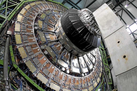 Un componente del LHC en el CERN de Ginebra. | Efe