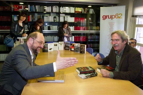 Schulz ha conversado con Jaume Cabr, autor del que es admirador. | Efe