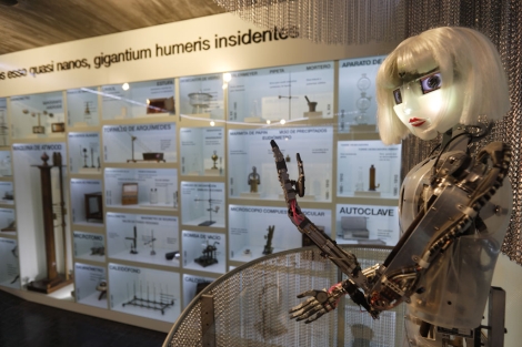 Un robot en una de las salas del museo. | MUNCYT