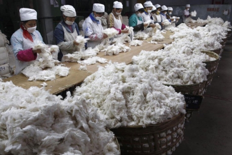 África puede competir con China en las manufacturas de algodón. | Reuters