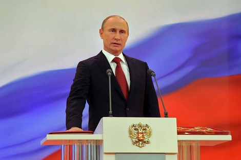 Putin asume el cargo de presidente de la Federacin de Rusia.| Efe
