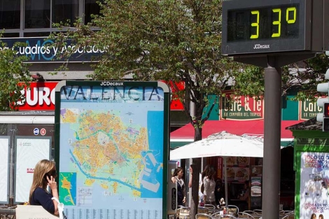 Valencia registr ya ayer altas temperaturas. | Benito Pajares
