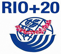 Logo de la Cumbre Mundial de Río+20.