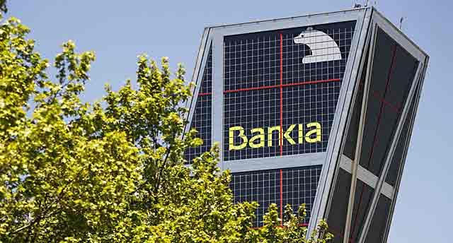Sede de Bankia en las torres KIO de la madrilea Plaza de Castilla. | Reuters