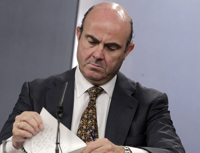 El ministro de Economía y Competitividad, Luis de Guindos. | Efe