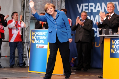 Angela Merkel. | Afp