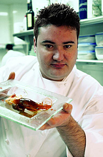 El chef Ral Aleixandre | V. Bosch