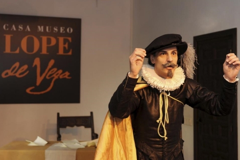 El propio Lope de Vega recibir a los visitantes en su Casa Museo.| ELMUNDO