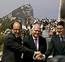 Primera visita ministerial a Gibraltar. | EM