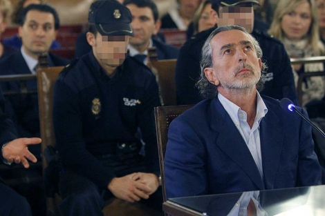Francisco Correa, durante el juicio a Francisco Camps. | Efe