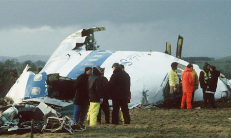 El avin Pan Am, detruido por el ataque terrorista en 1988. | Reuters