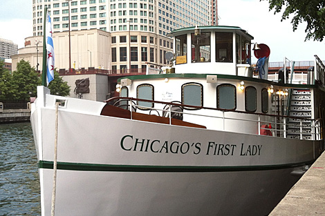 El crucero alquilado, el 'Primera Dama de Chicago'