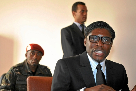 Teodoro Nguema Obiang Mangue durante una comparecencia. | Afp