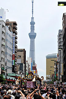 La nueva torre Tokyo Sky Tree. | Afp