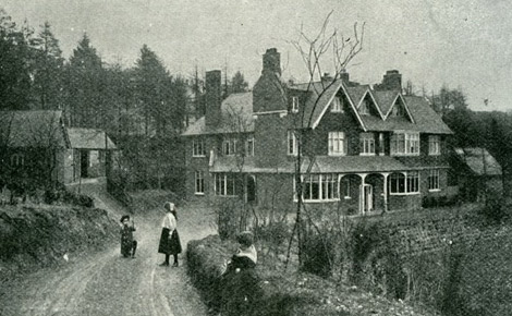 Residencia en torno al ao 1900. | Victorian Society