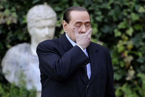 El magnate de la televisin y ex primer ministro italiano Silvio Berlusconi, en Roma. | Afp