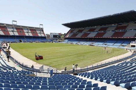 Vista del terreno de juego del estadio Vicente Caldern, donde se disputar la final. | Efe