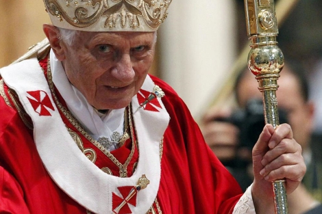 El Papa Benedicto XVI en Roma. | Efe