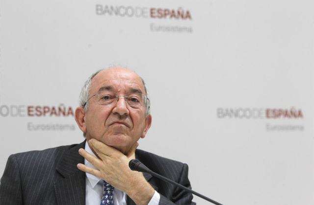 El gobernador del Banco de Espaa, Miguel Fernndez Ordez. | Sergio Gonzlez
