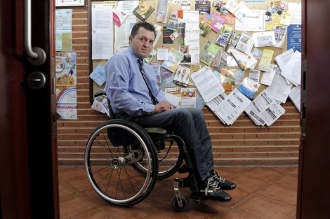 El nuevo presidente de los grandes discapacitados, Francisco Sardón. | Efe
