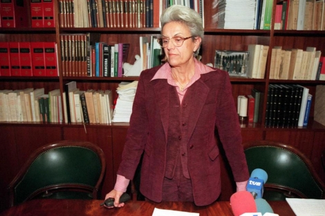 Pilar Muro, esposa del empresario secuestrado Publio Cordn, en una imagen de archivo.