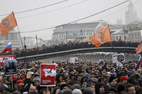 Manifestaciones contra las elecciones parlamentarias en Rusia. |Tatyana Makeyeva.