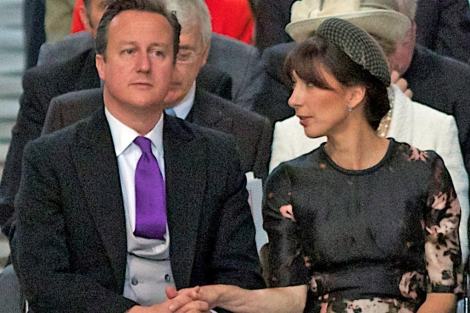 David y Samantha Cameron. | Foto: Reuters