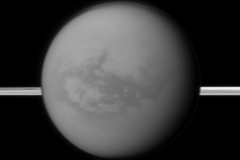 Imagen de Titn captada por Cassini. | Nasa
