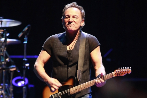 Bruce Springsteen en concierto.| Juan Herrero
