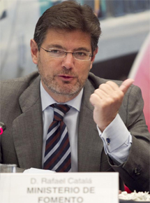 Rafael Catalá, secretario de Estado de Infraestructuras, Transporte y Vivienda. | Begoña Rivas