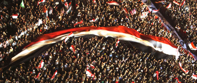 Seguidores de los Hermanos Musulmanes se manifiestan en la Plaza Tahrir de El Cairo. | Reuters