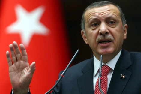 Comparecencia de Erdogan en el Parlamento turco. | Afp