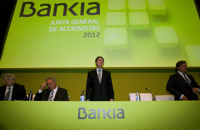 Junta de accionistas de Bankia. | Efe