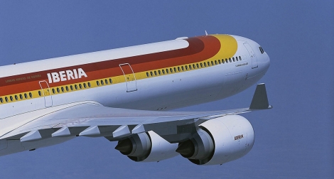 Avión de la compañía aérea. | Iberia