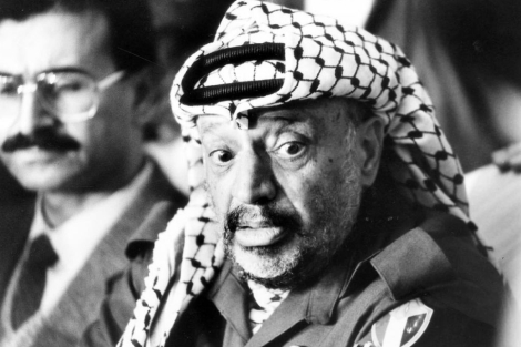 Foto de archivo de Yaser Arafat en Madrid. | Fernando Mgica