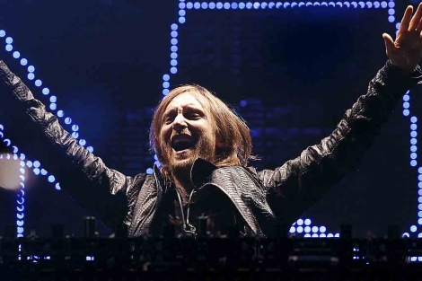 El Dj David Guetta en el concierto de Rock in Rio. | Efe