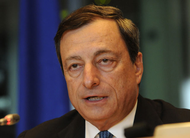 Mario Draghi, presidente del BCE. | Afp