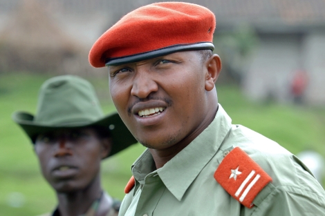 El general Ntaganda Bosco, buscado por la CPI. | Afp