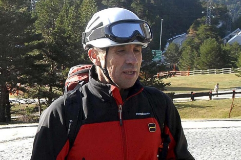 Joaqun Aguado, el bombero fallecido en el Mont Blanc. | Efe