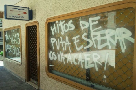 El PP de Majadahonda denuncia pintadas insultantes y amenazantes en su ...