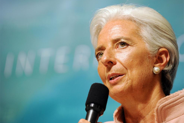 La directora gerente del FMI, Christine Lagarde. | Afp