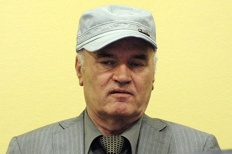 El exlder militar serbobosnio Ratko Mladic durante su juicio en el Tribunal Penal Internacional. | Afp