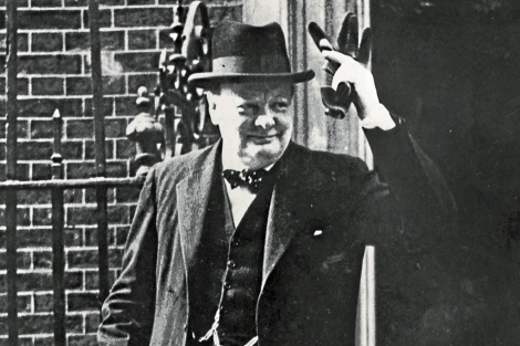 Fotografa de archivo de Winston Churchill. | E.M.