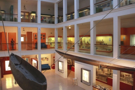 Vestíbulo del Museo Nacional de Antropología