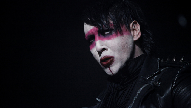 Marilyn Manson, durante su concierto en Benicssim. | E.M.